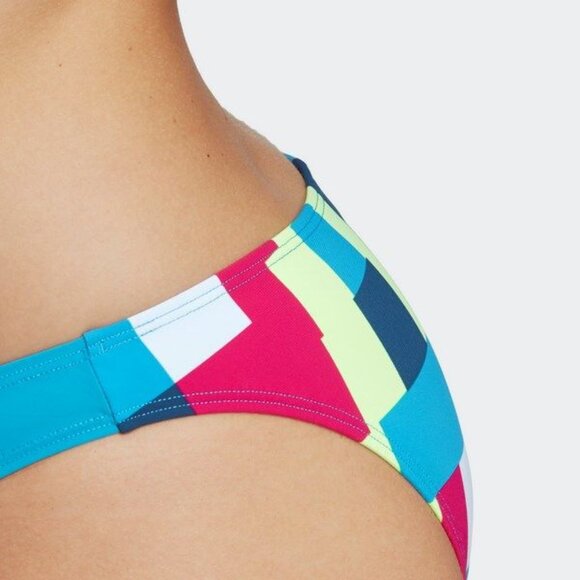 NWT Adidas Hipster Bikini Bottom | Teal & Multicolor | DQ3196 | Size S | Swim - Picture 7 of 11